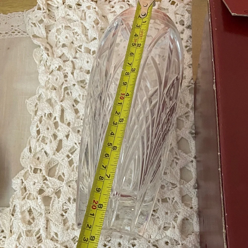 Elegant Crystal Vase by Gorham - Picture 5 of 5
